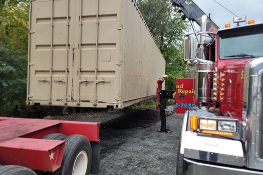 Conex Box Relocation-In-Charlottesville-Virginia